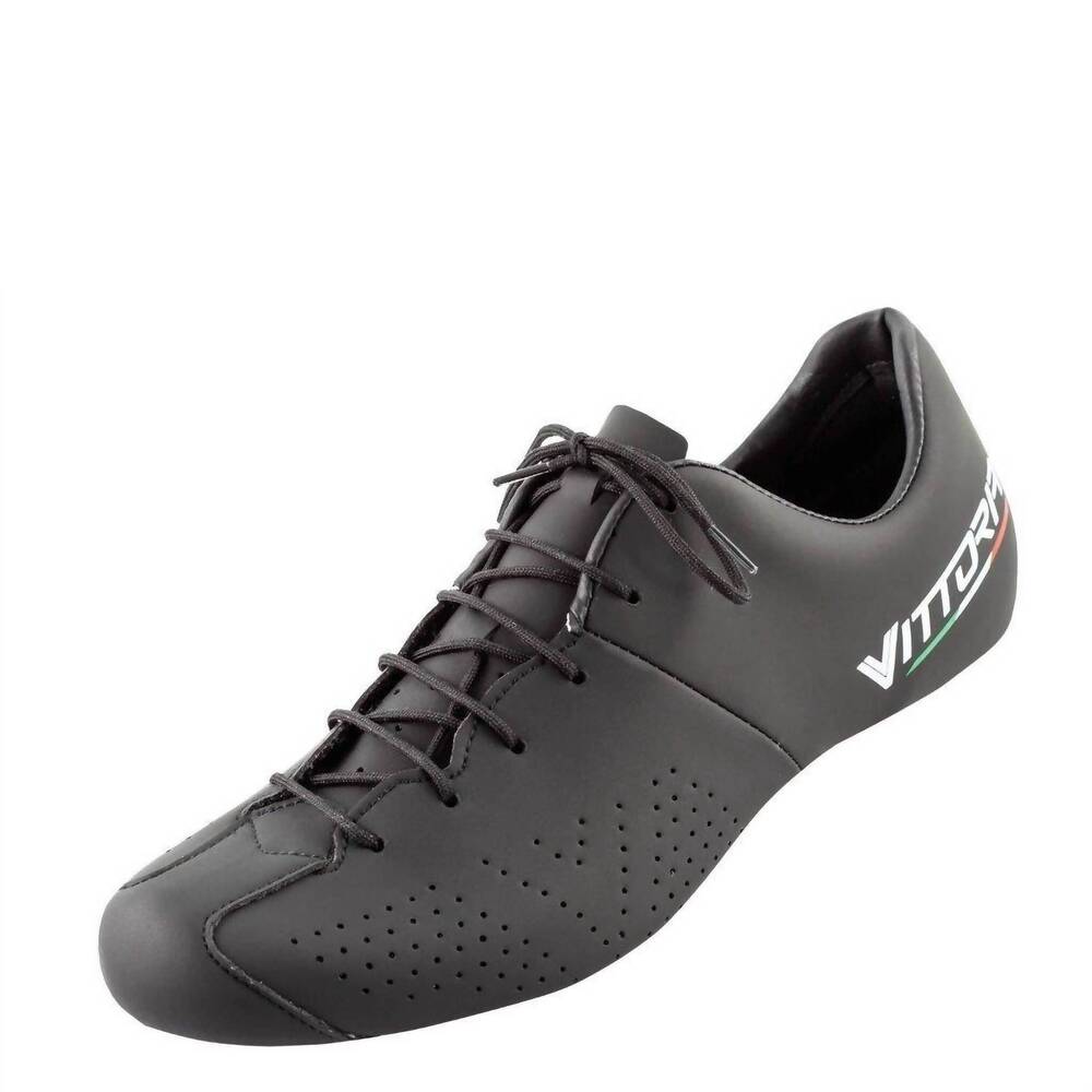 NEW VITTORIA men's mondiale road cycling shoes in black